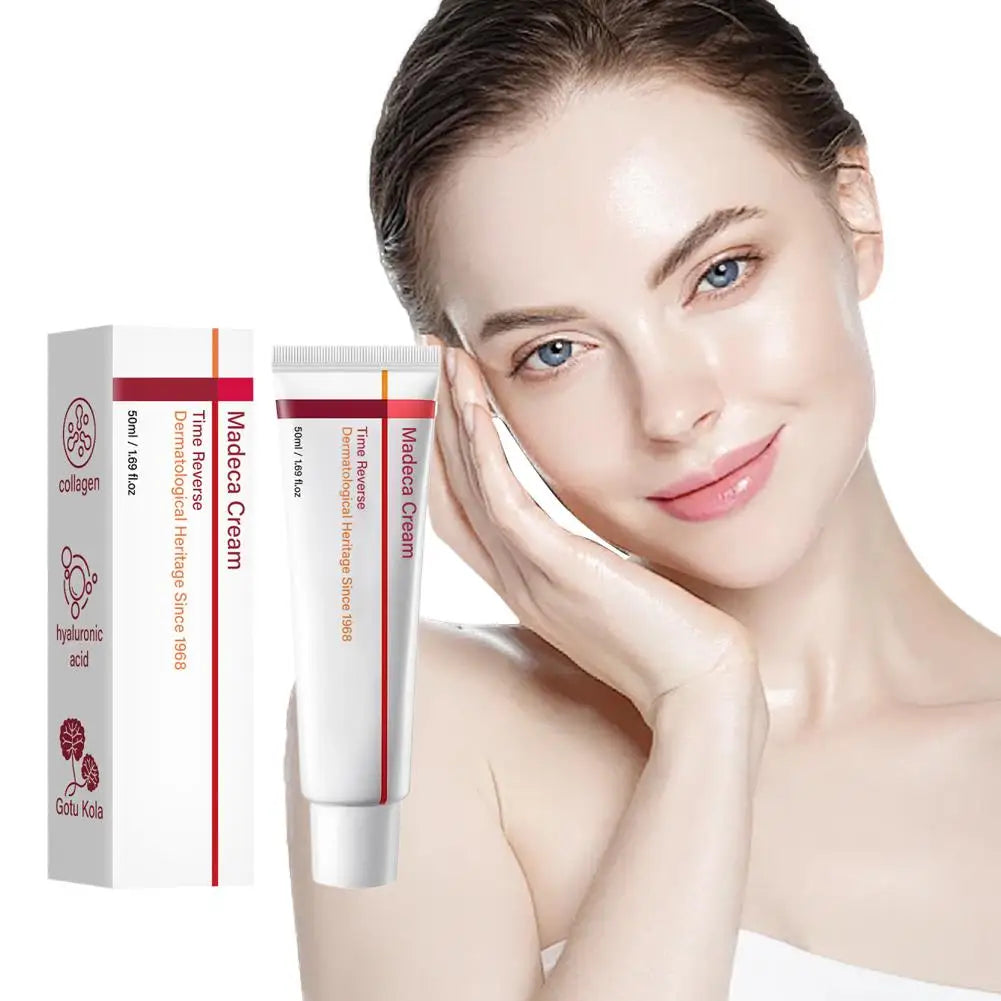 Korean Centella Asiatica Face Repair Cream Daily Nourishing Moisturizing Cream Brightening Lightweight Face Skin Care Makeup