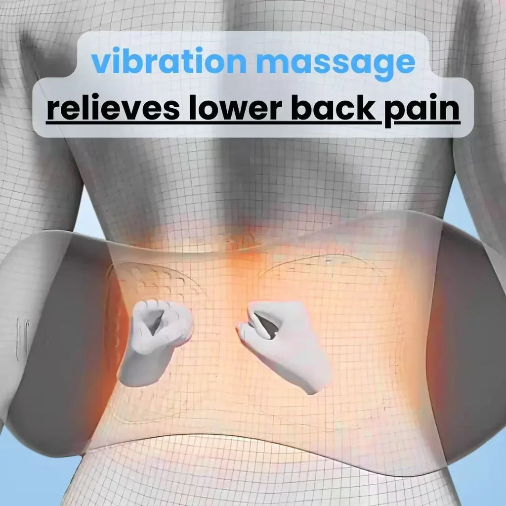Multi-functional 3-in-1 Back Massager with Relief Bed Sleeping Shiatsu