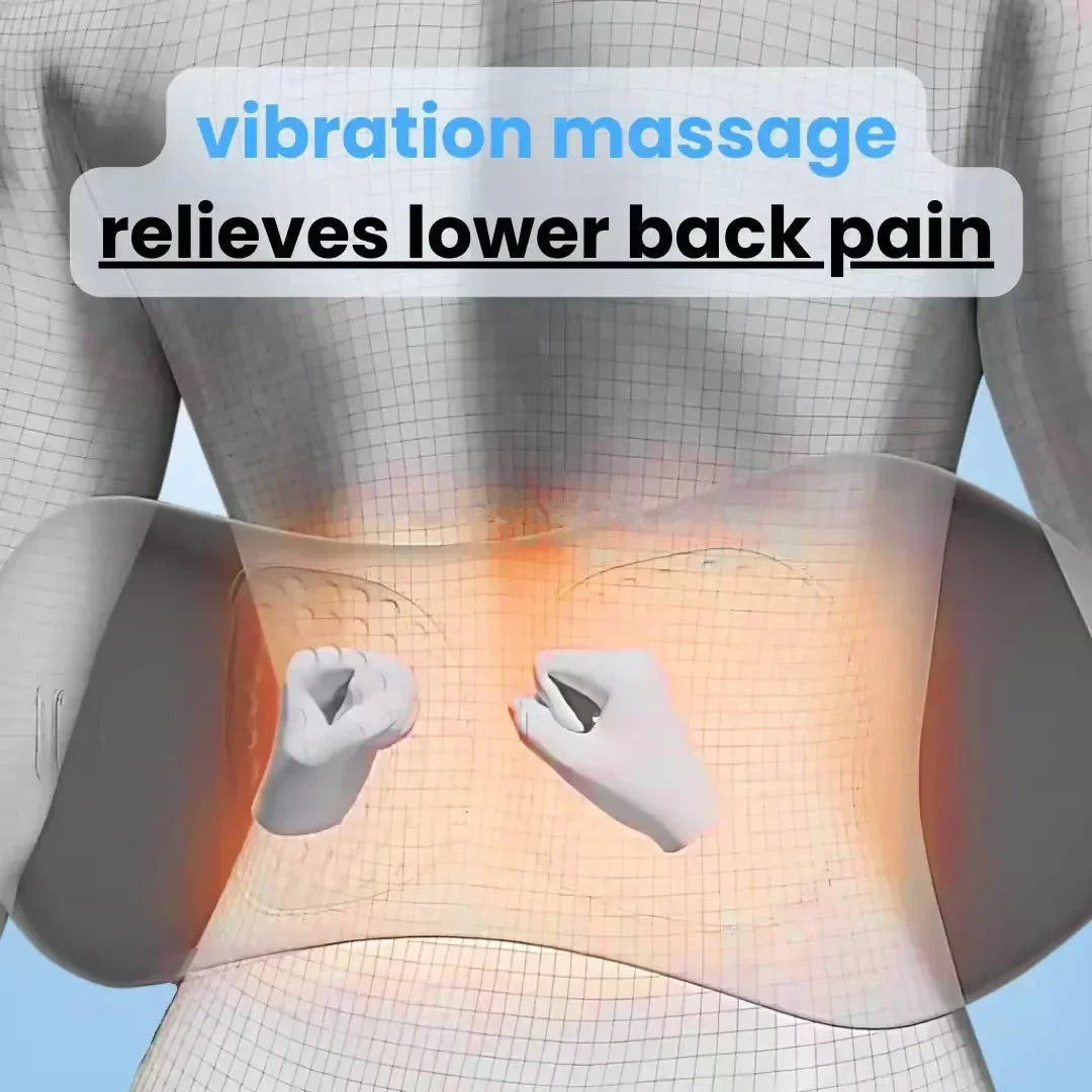 Multi-functional 3-in-1 Back Massager with Relief Bed Sleeping Shiatsu