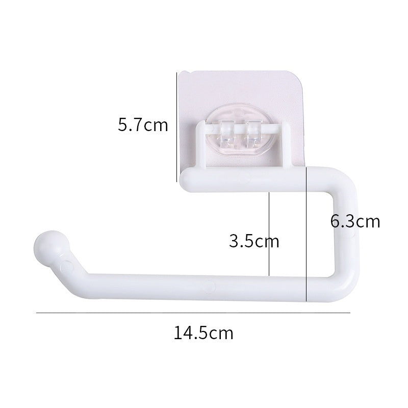 Kitchen Paper Roll Holder Cabinet Rag Hanging Holder Towel Hanger Toilet Paper Holders Rack Bar Shelf Tissue Holder