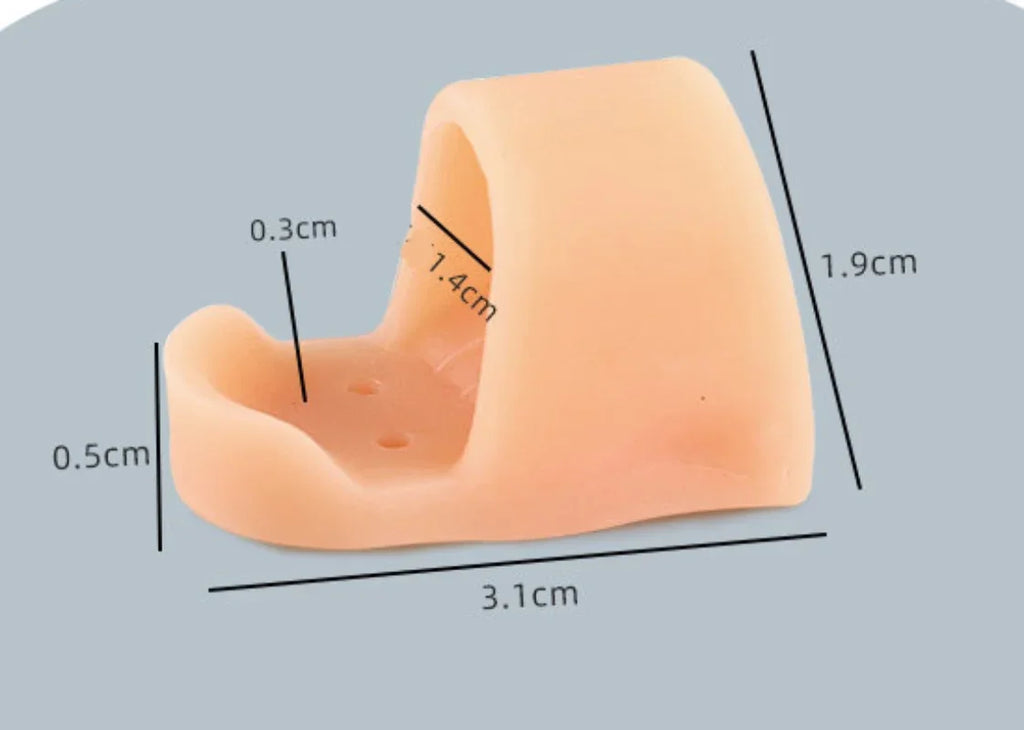 2/4PCS Hammer Toe Corrector Hammertoe Straightener for Curled Crooked Bent Claw and Overlapping Toes Bunion Pads Foot Care Tools