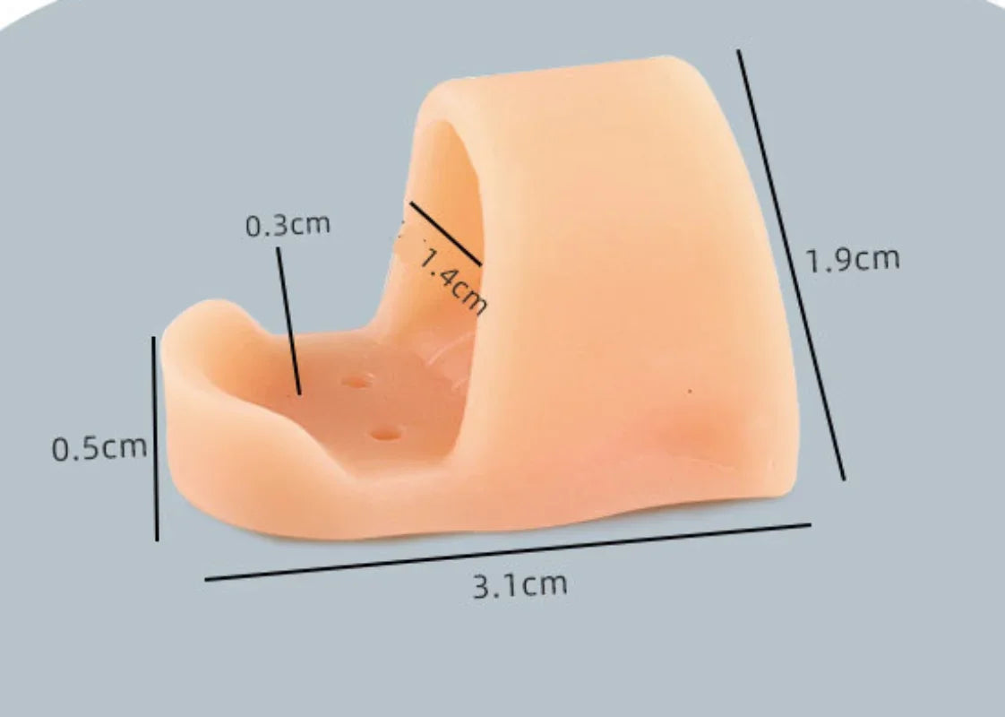 2/4PCS Hammer Toe Corrector Hammertoe Straightener for Curled Crooked Bent Claw and Overlapping Toes Bunion Pads Foot Care Tools