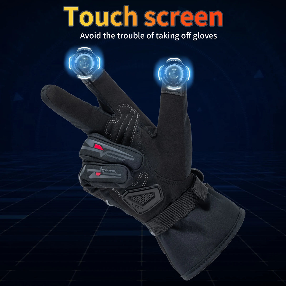 Waterproof Winter Riding Gloves