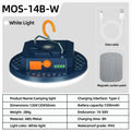 MOSLIGHTING Camping Light Rechargeable Lantern Portable Flashlight Emergency Night