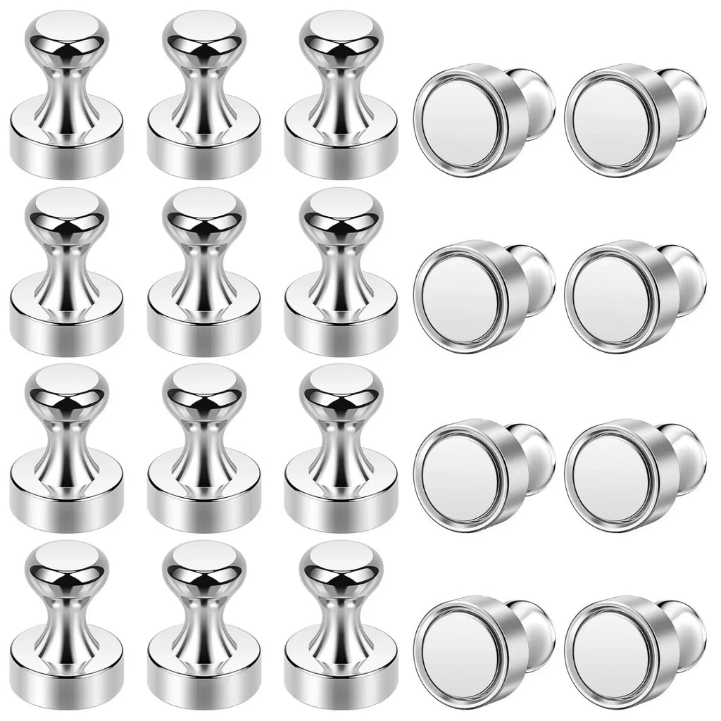 5/20pcs Magnetic Pins Neodymium Magnetic Thumbtacks for Whiteboard Cone Super Strong Fridge Pushpin Magnets Home Storage Tools