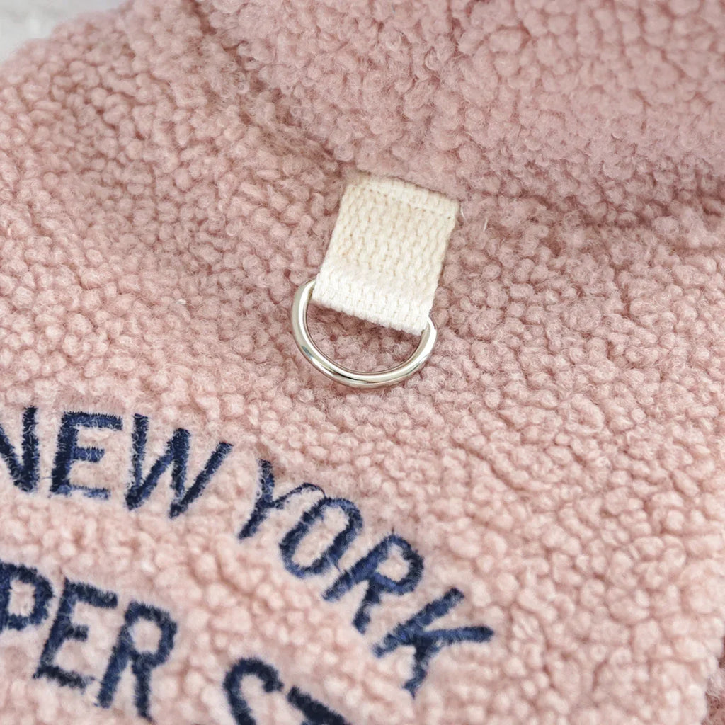 Autumn and Winter Pet Lamb Fleece Hooded Jacket Puppy and Cat Clothes New Models Thick and Warm Letter Hoodie Pet Clothes