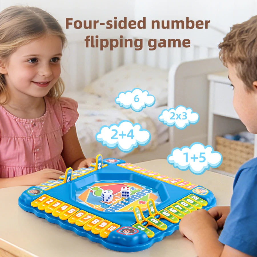 1set-Digital Flop Multiplayer Desktop Game Parent-child Interaction Children's Educational Enlightenment Toy Set Board Toy Gift