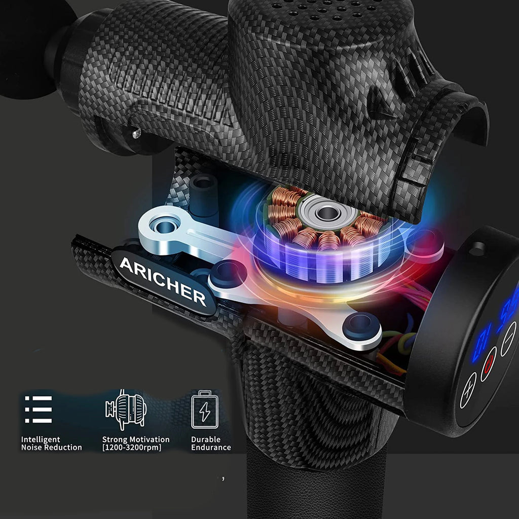 Fascial Massage Gun Electric Percussion Pistol Massager For Body
