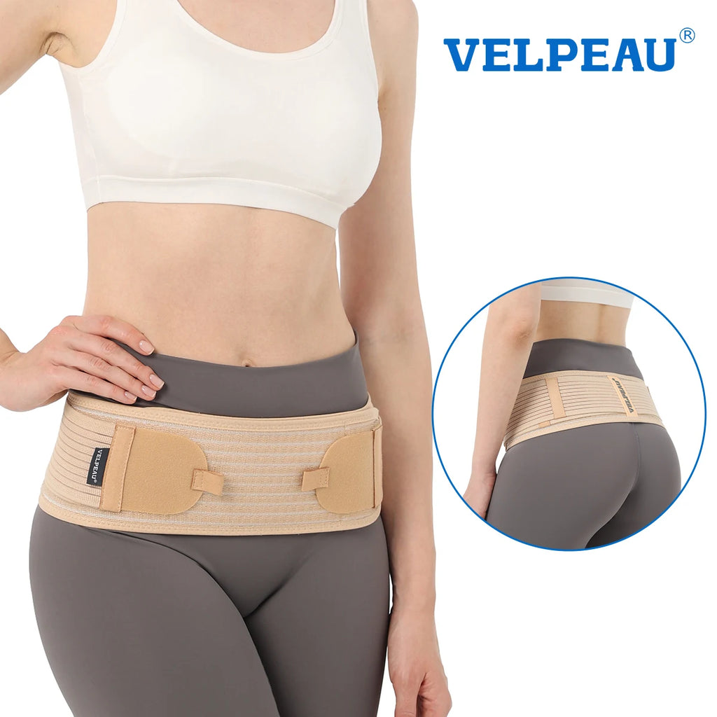 VELPEAU Sacroiliac SI Joint Hip Belt for SI Joint