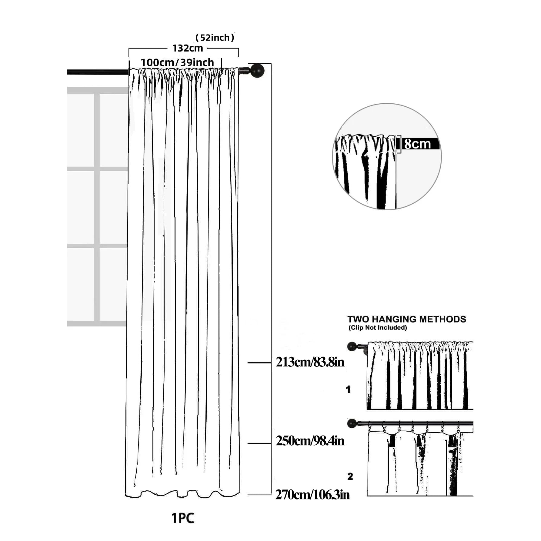 Lace Beaded Modern Simple Window Screen Curtains for Living Dining Room Bedroom