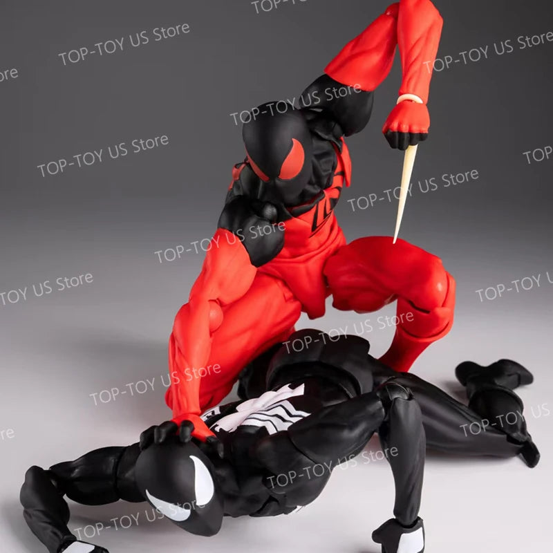 Mess Toys Spider Man Symbiote Spiderman Messtoys Black Suit