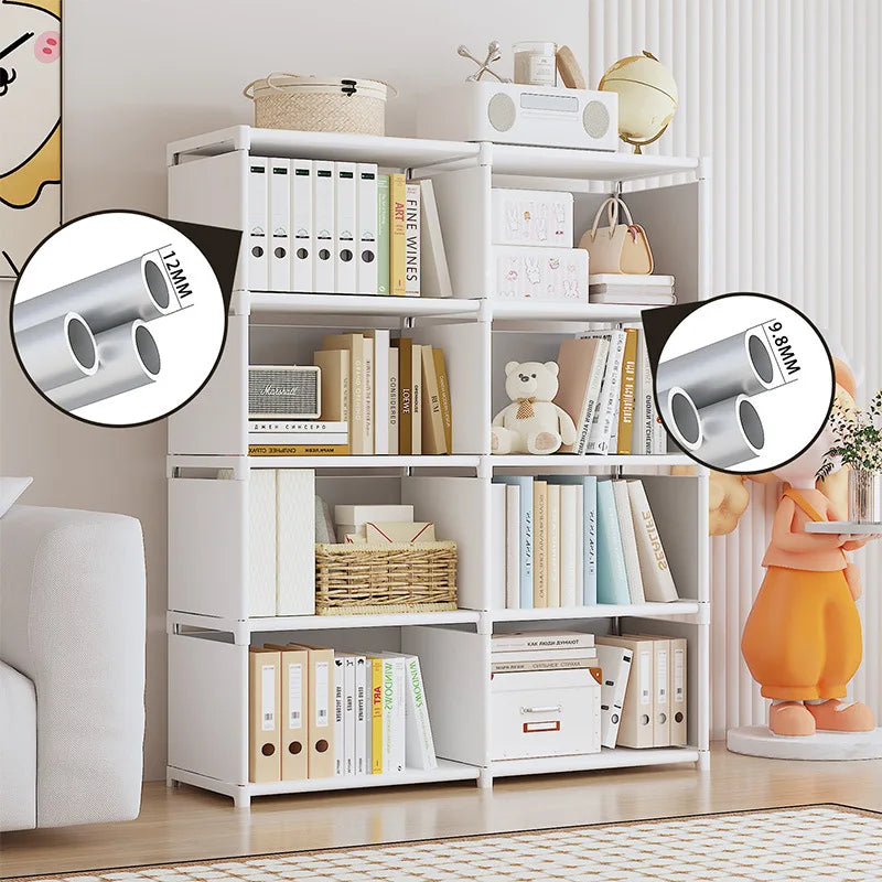 Multilayer Bookshelf, Easy Assembly
