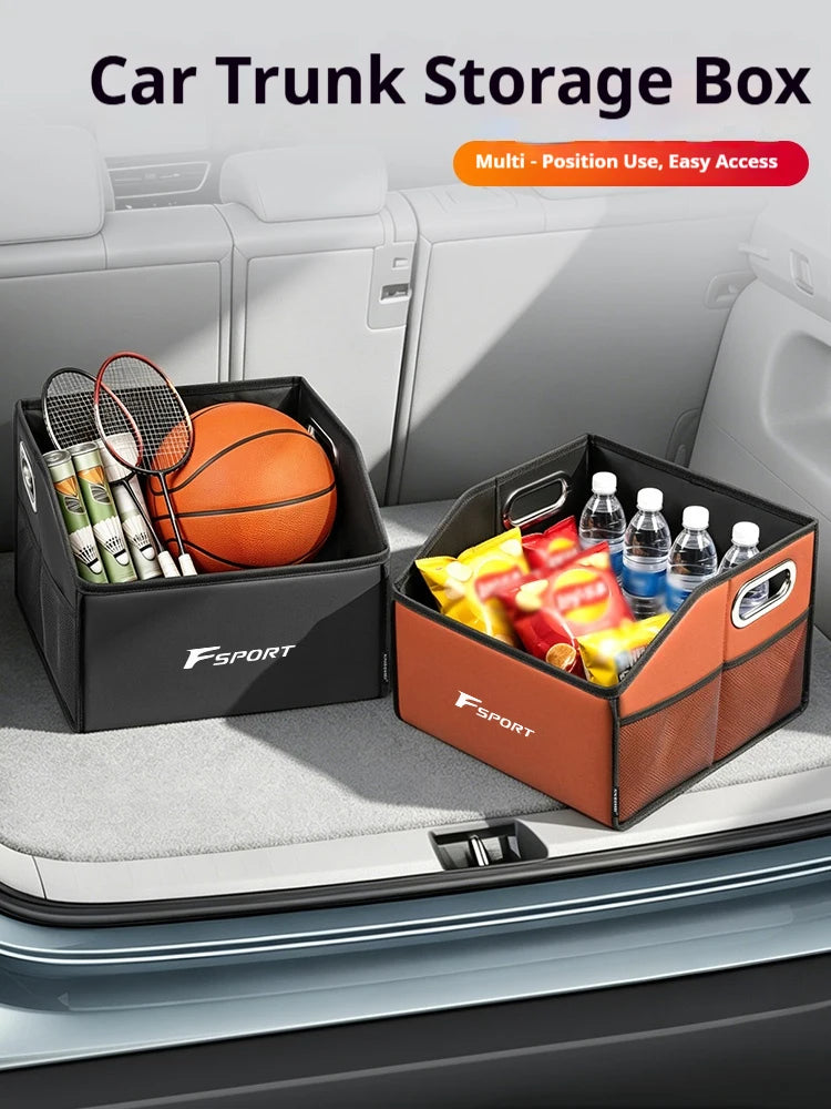 Car Trunk Storage Box Multifunctional Toolbox Trunk Organizer For