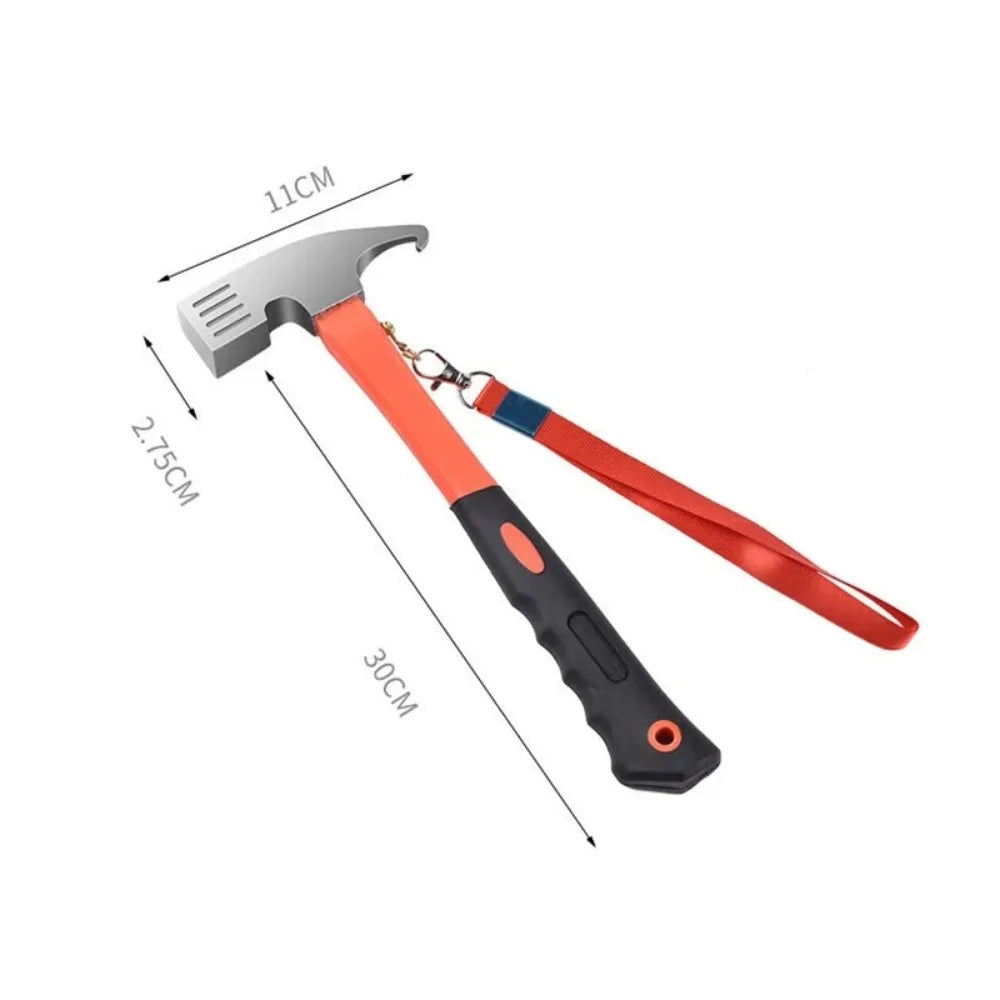 High Carbon Steel Tent Hammer Nail Hammer Camping Tent High Carbon