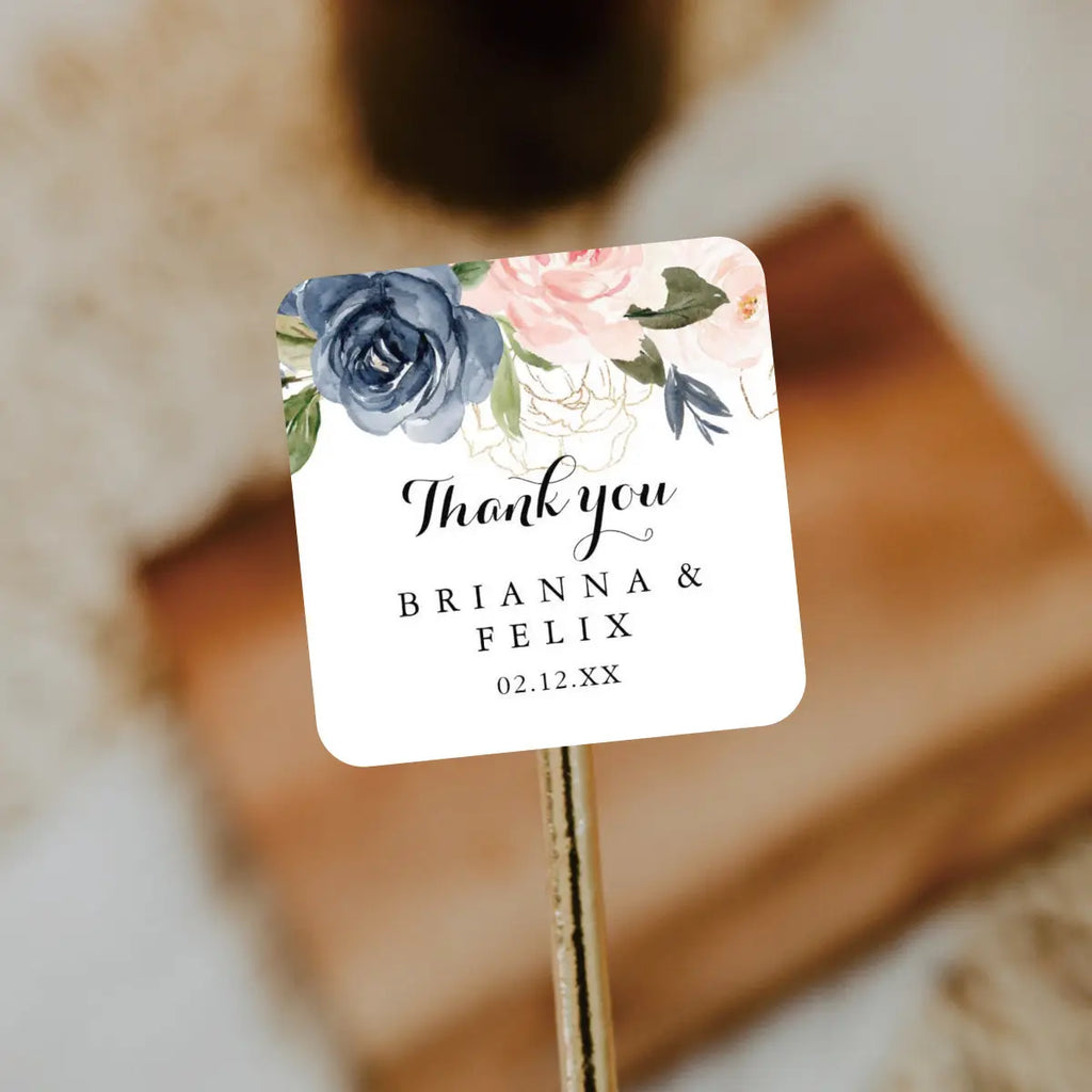 Custom Stickers and Custom Logo Wedding Birthday Christening Stickers