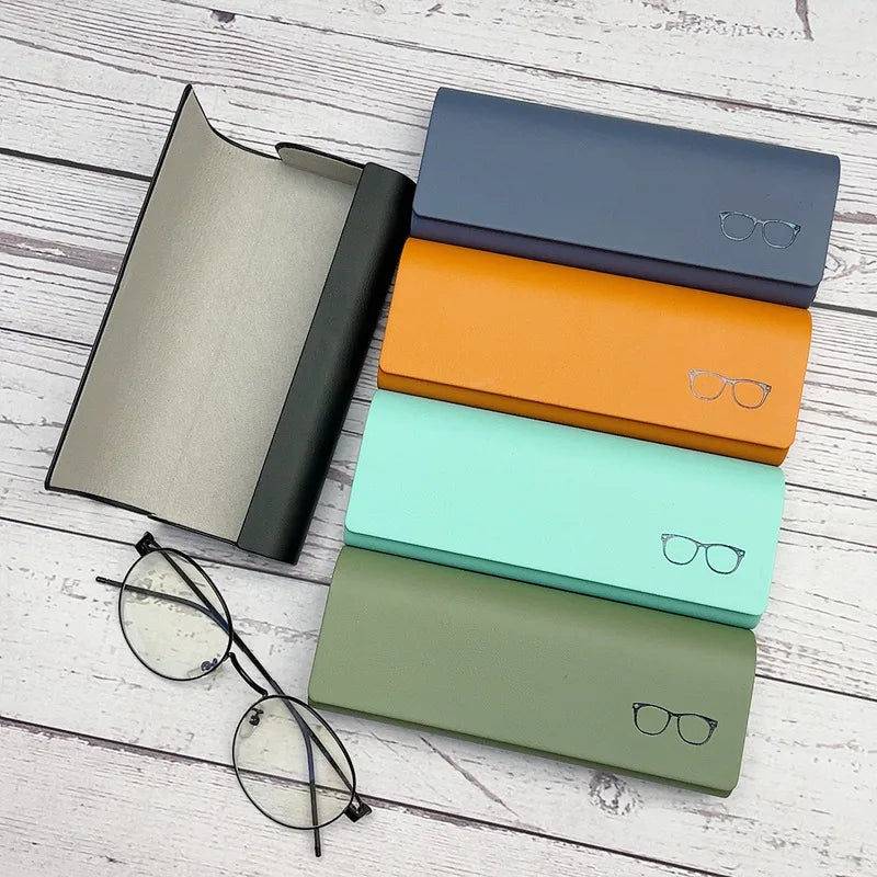 Vintage Leather Eyeglasses Case Handmade Retro Sunglasses Holder Durable Stylish Perfect Gift for Men Women Glasses