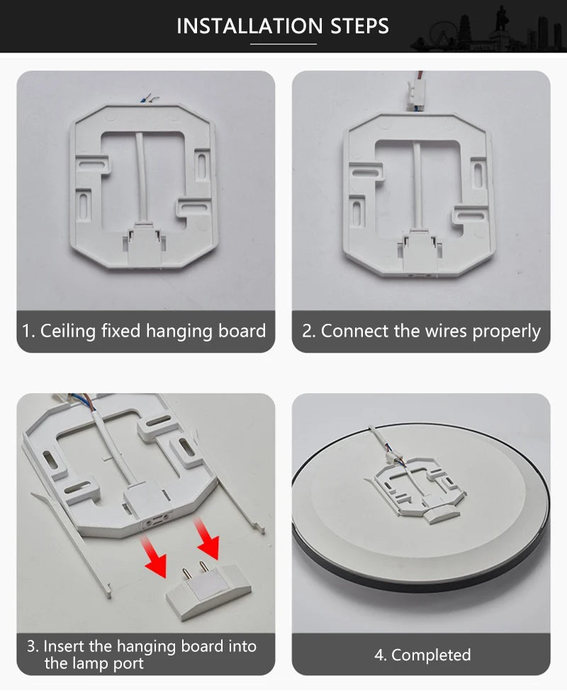 Tuya Smart Audio Ceiling Light APP Remote Control RGB Ambient Lamp Living Room Bedroom Home Decor LED Music Ceiling Lights