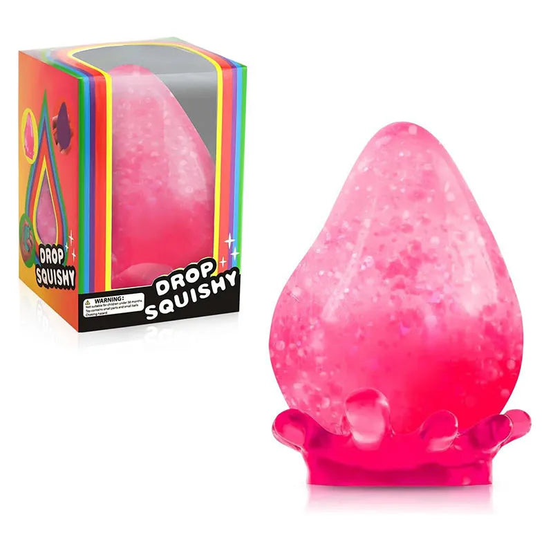 Ultra Big Water Droplet Pinching With Base Handmade Squeezing Silicone Pressure Relief Slow Decompression Rebound Kneading Gift