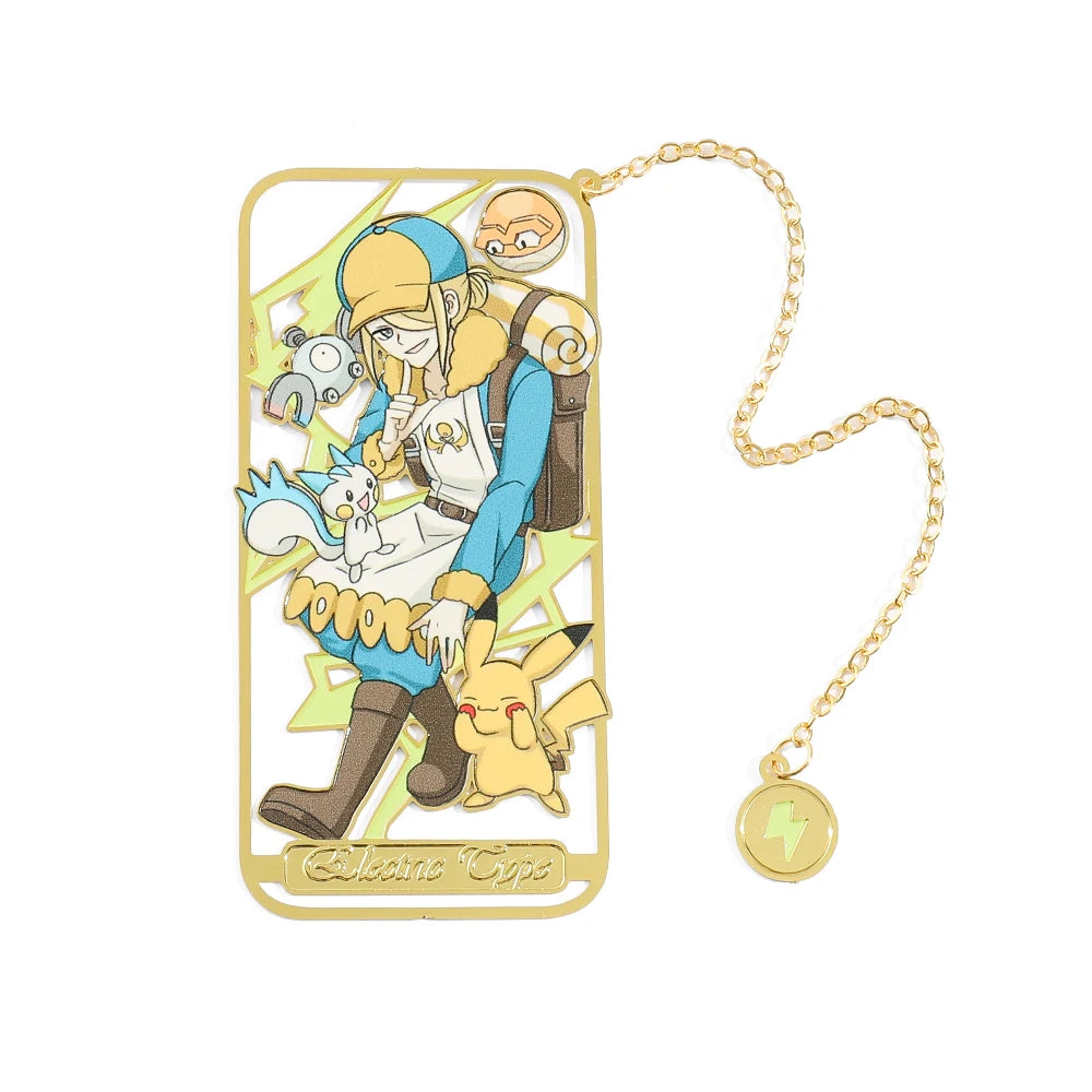 Cute Anime Pet Genie Book Mark Girl Fan Collection Metal Bookmarks Gift for Book Lover, Girl Book Accessories Reading Marker