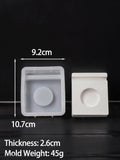 Creative Cross Fish Candle Holder Silicone Mold DIY Handmade Epoxy Resin Plaster Craft Candlestick Casting Molds Gift Home Decor