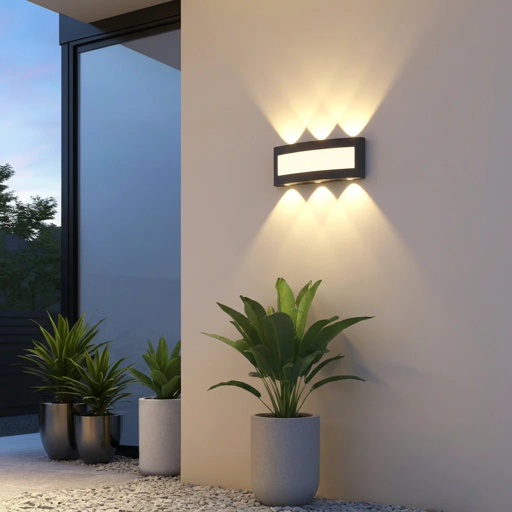 4/6/8W LED Aluminum Wall Sconces