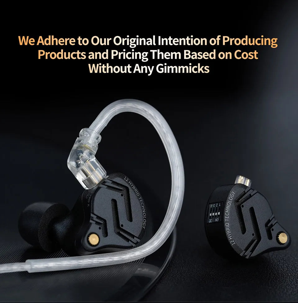 KZ ZS12 PRO X Hybrid Dynamic &amp; Balanced Armature