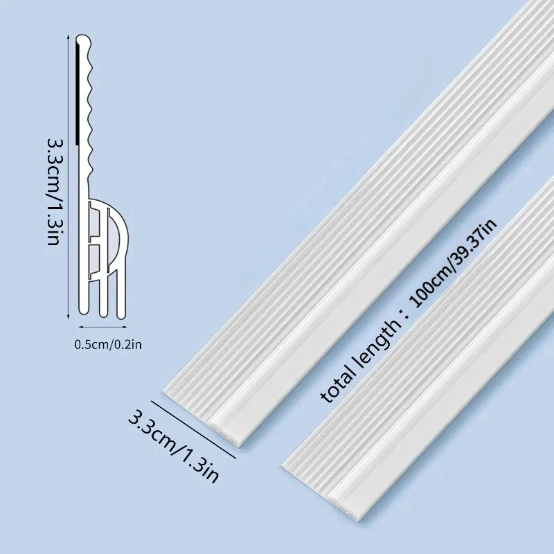 1M Self Adhesive Weather Stripping Seal Strip for Sliding