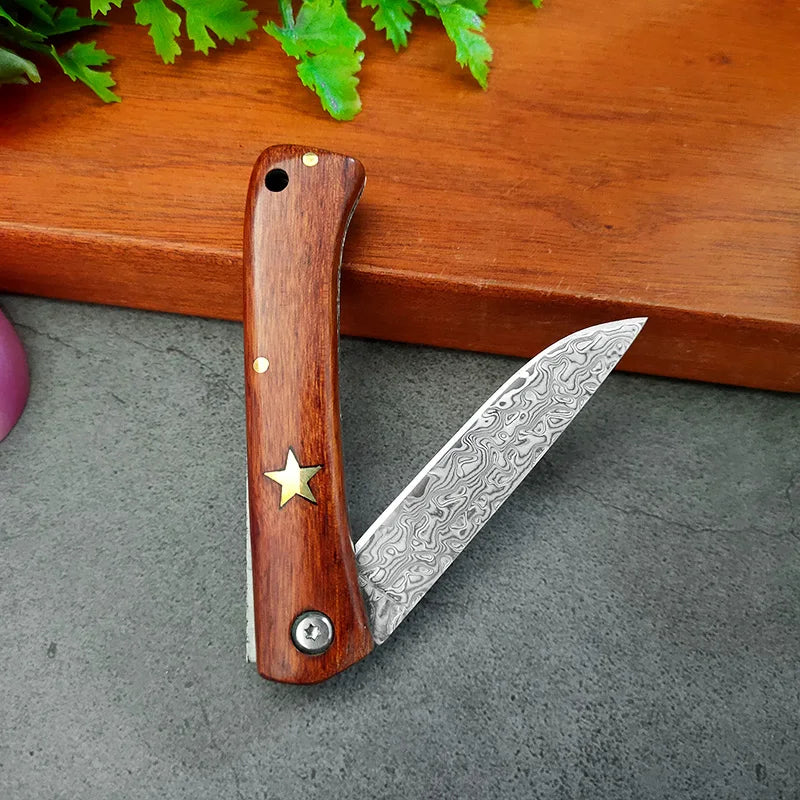 Kitchen Folding Knife Stainless Steel Boning Knife BBQ Lamb Knife Fruit Peeling Butcher Cleaver Knife Kitchen Accessories