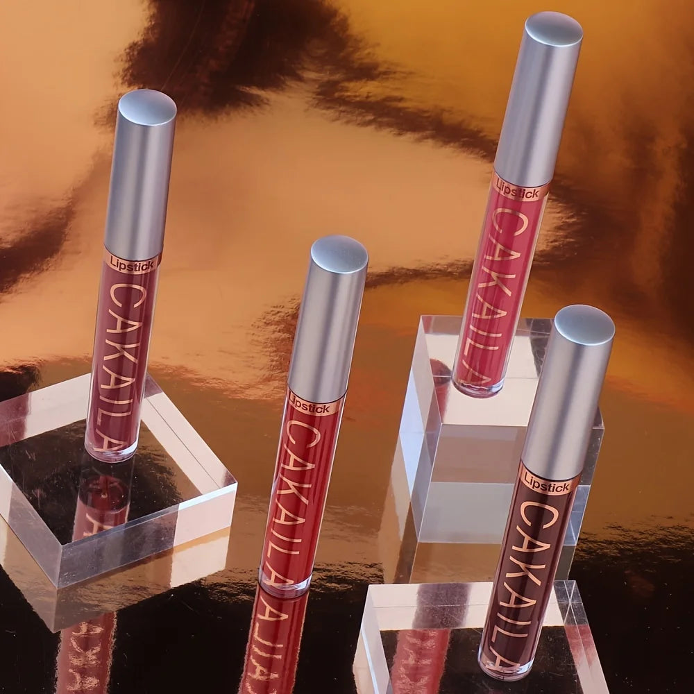 Matte Lipstick Lip Gloss Sets Long-Lasting Non-Fading Waterproof Non-stick