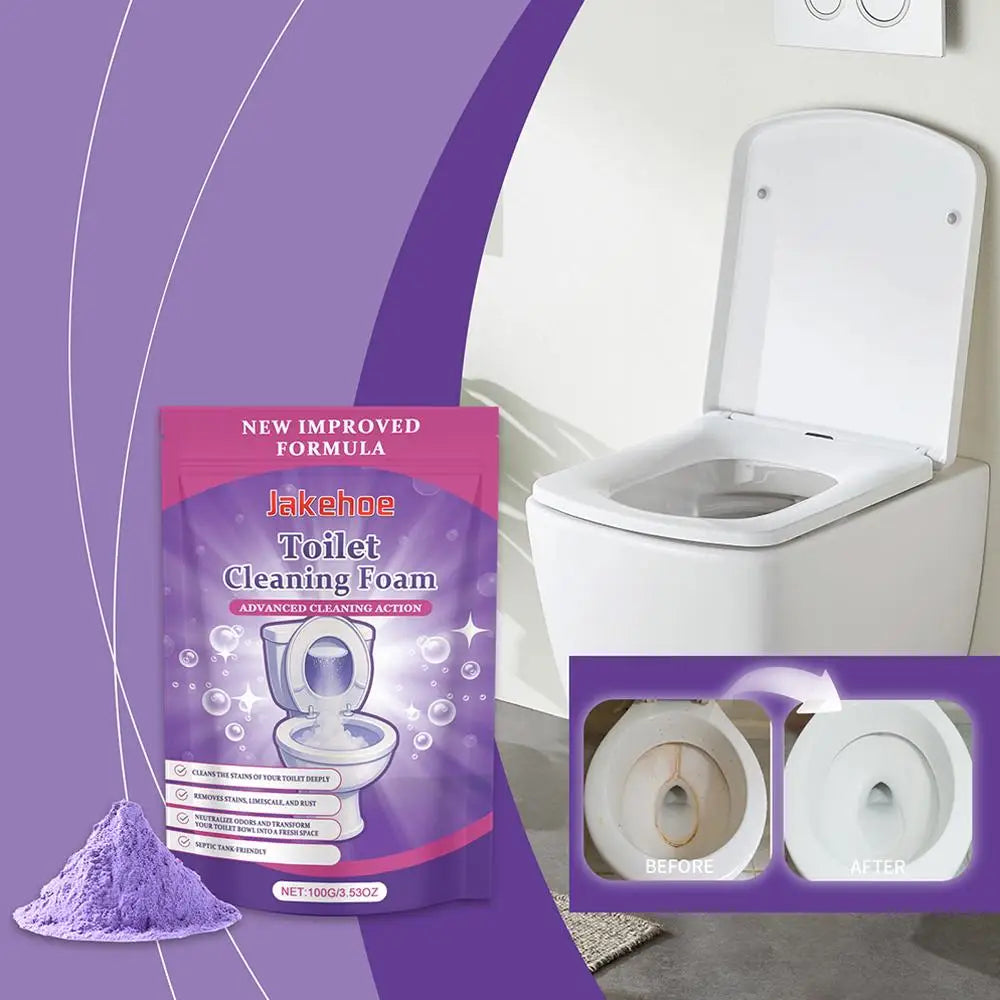  1/2/3/4/5/10pcs(Buy 6 Get 4 Free)Toilet Descaling Powder Effectively Remove Stubborn Urinary Scale Eliminate Odor Long Lasting