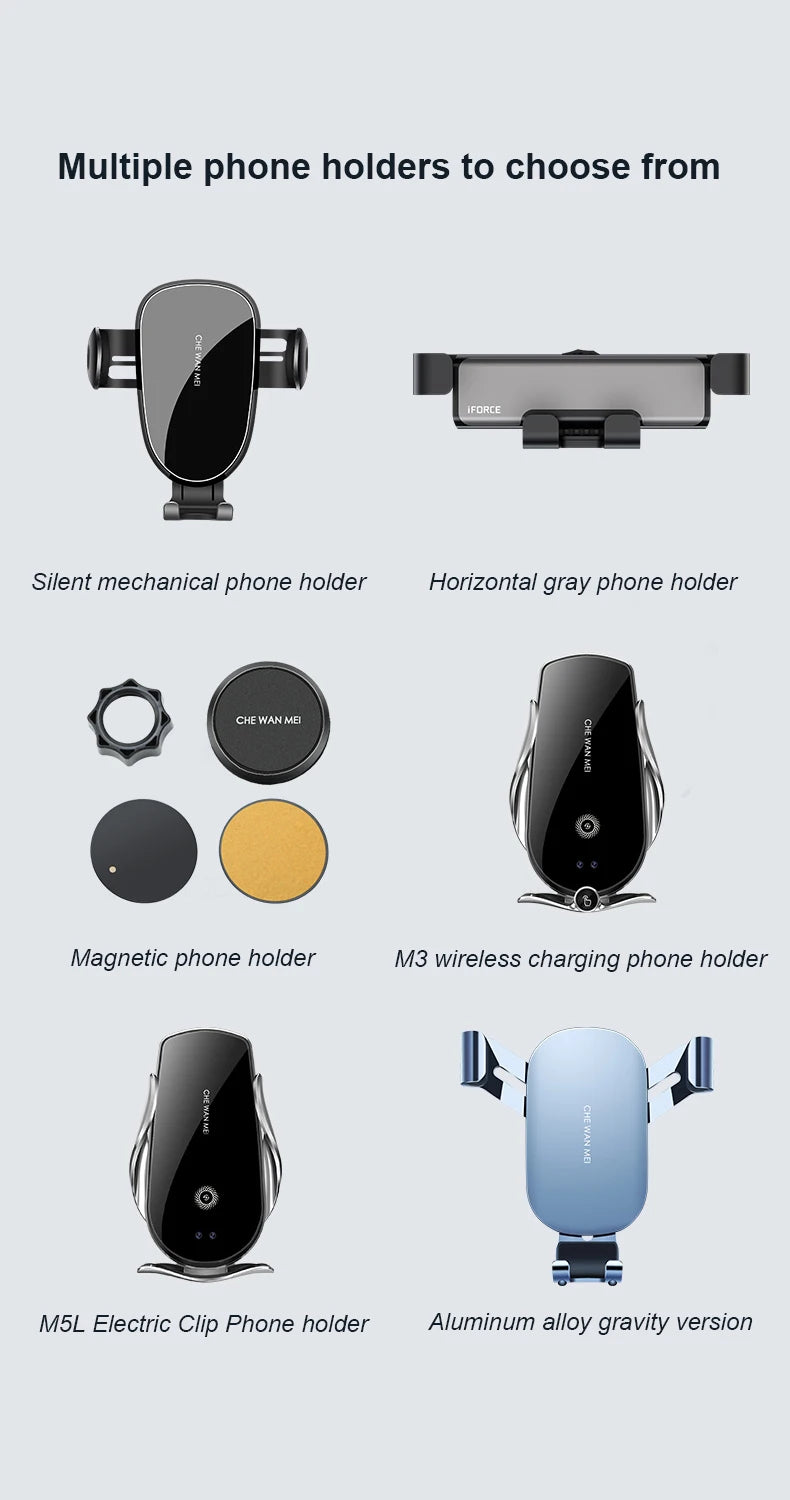 Car Phone Holder For Chery Arrizo 8 2022-2024 Car Screen Phone Holder Wireless Charger Navigation Modification Interior