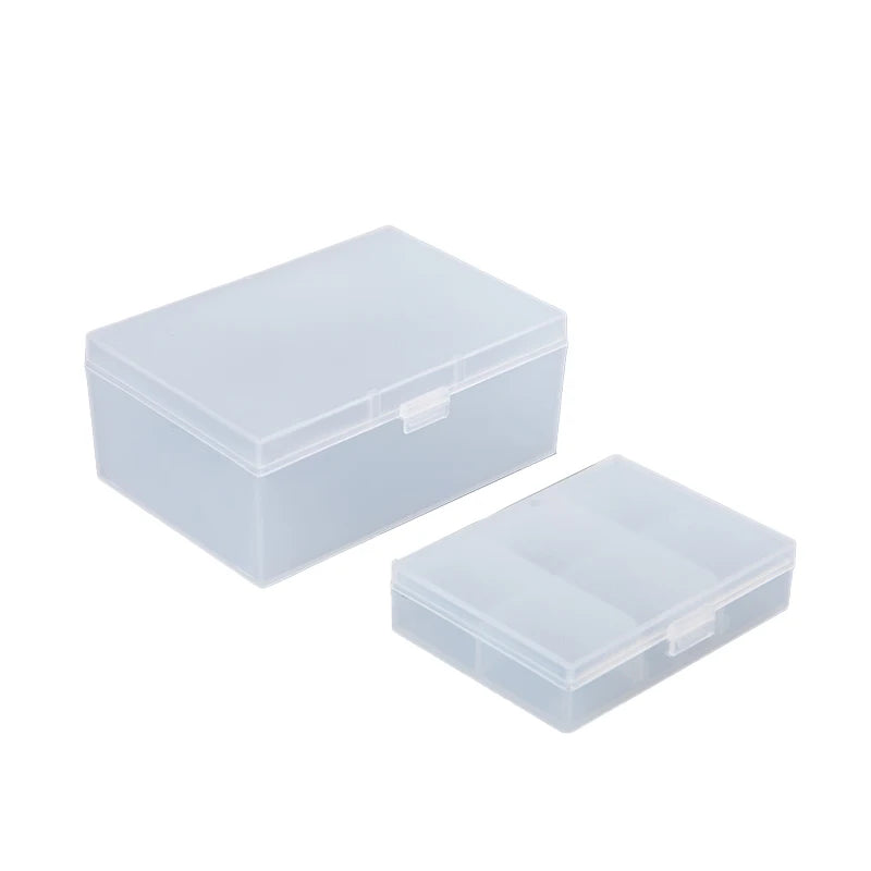 Frosted Flip Storage Box Photocards Small Card Storage Box Desk Organizer Box Classification Box Jewelry Storage Case Container