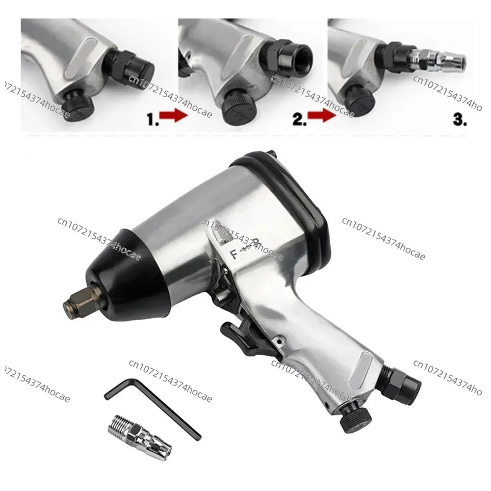 New Air Pneumatic Torque Wrench 7000rpm Speed 230ft -lb 312n-m Pneumatic Impact Ratchet Wrench For Car Wheel Repairing Tools