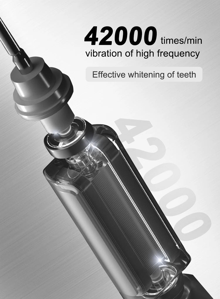 Sonic Electric Toothbrush Smart Ultrasonic Dental Teeth Whitening Rechargeable