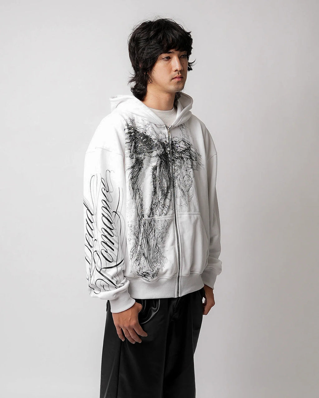 Y2k Obsessed Zip Up Hoodie Trendy Goddess Painting Couple Sweatshirt Harajuku Retro Hip Hop Streetwear Unisex Boxy Casual Hoodie