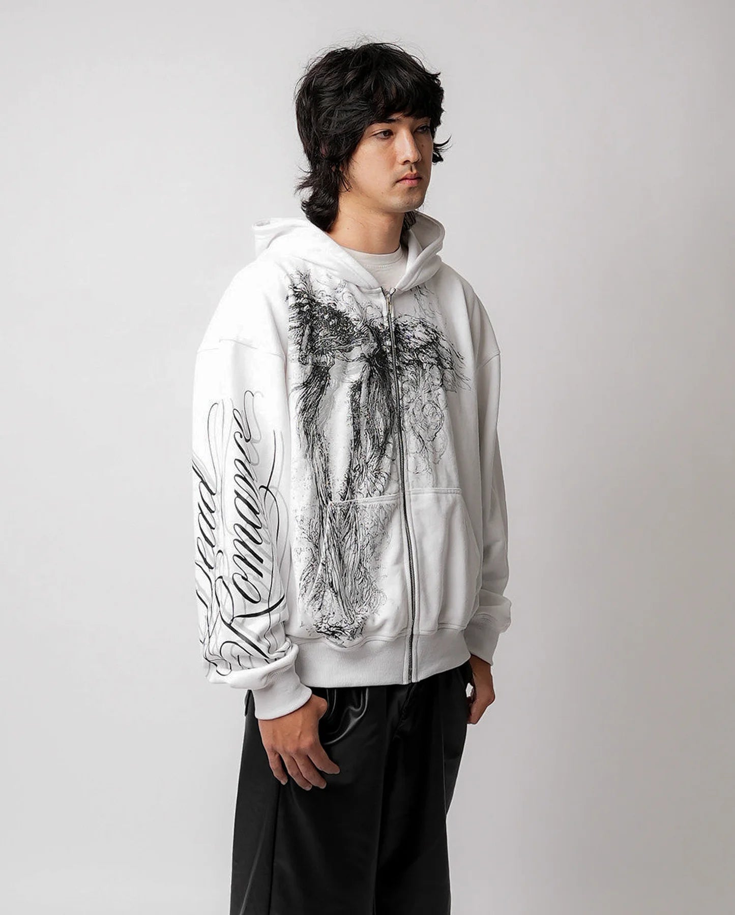 Y2k Obsessed Zip Up Hoodie Trendy Goddess Painting Couple Sweatshirt Harajuku Retro Hip Hop Streetwear Unisex Boxy Casual Hoodie