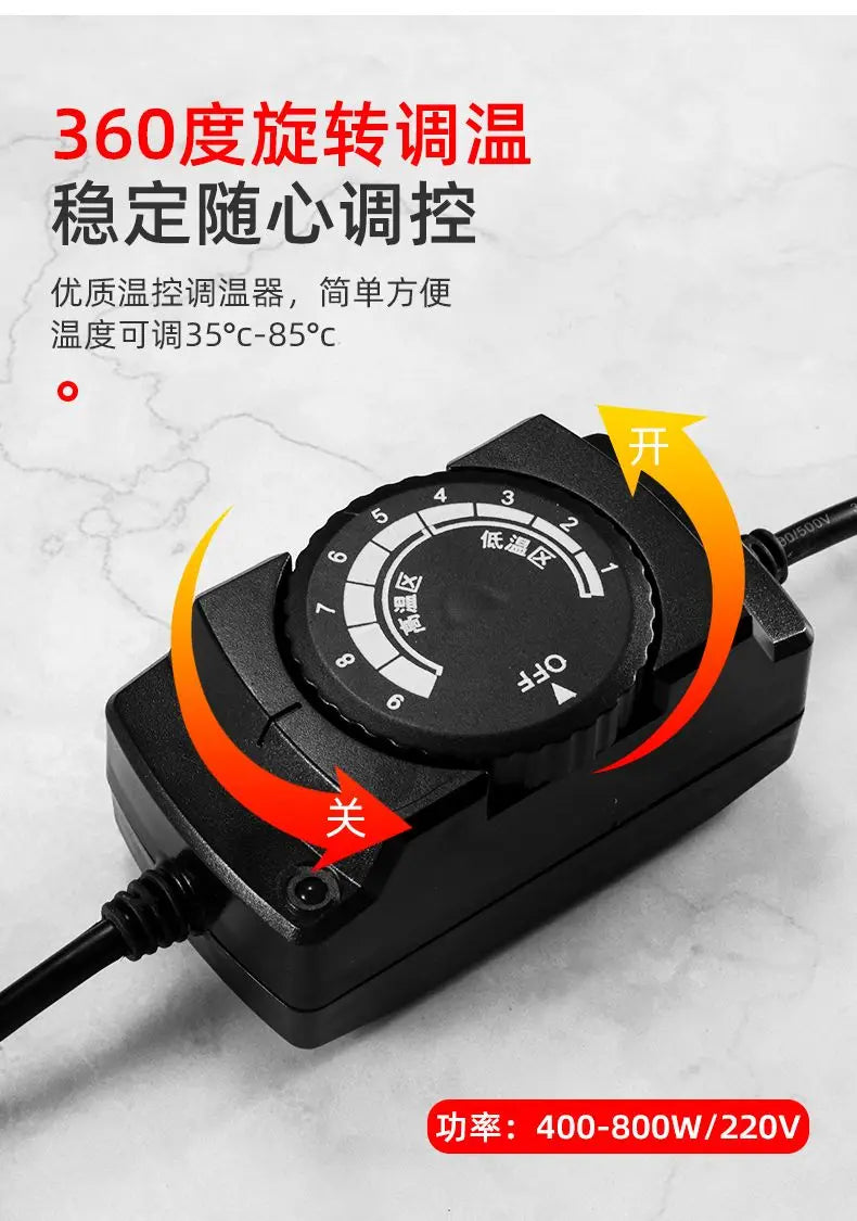 Temperature Controlled Electric Heating Plate Heating Plate Buffet Furnace Heating Plate Adjustable Constant Temperature