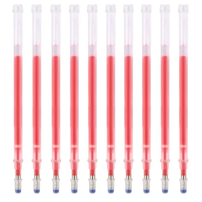 10-21pcs Heat Erasable Magic Marker Pen Fabric Pencil Temperature Disappearing Marker Pens Line Marking DIY Craft Sewing Parts