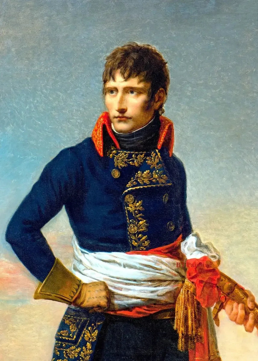 Vintage Classic Napoleon Bonaparte Coronation Wall Art, Canvas Print Poster, Suitable for, Home, Living Room, Office Decoration
