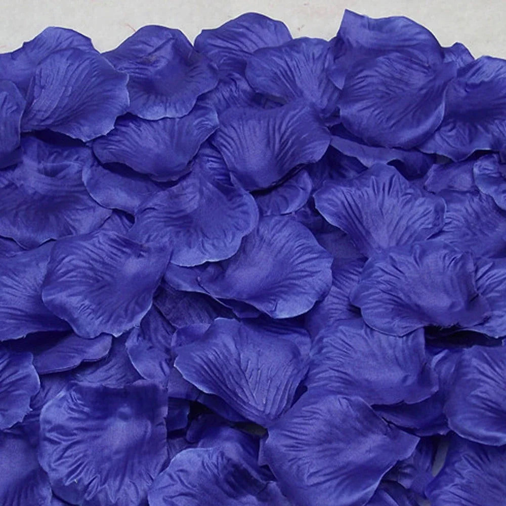 Colorful Artificial Rose Petals, Bulk
