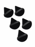 Black Triangle Powder Puff Facial Makeup Sponge Soft Velvet