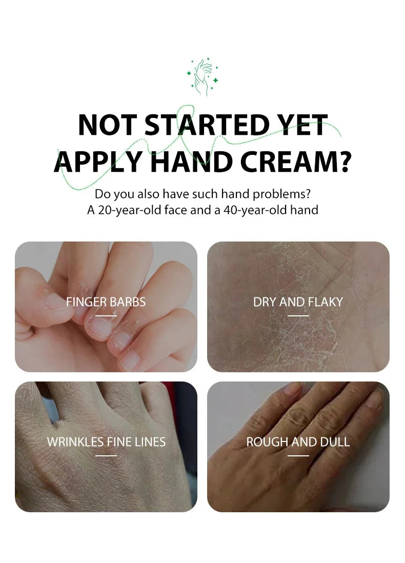 Wrinkle Removal Hand Cream Skin Soften Nourish Anti Drying Cracked Fade Fine Lines Whitening Moisturiz Repair Skin Care Products