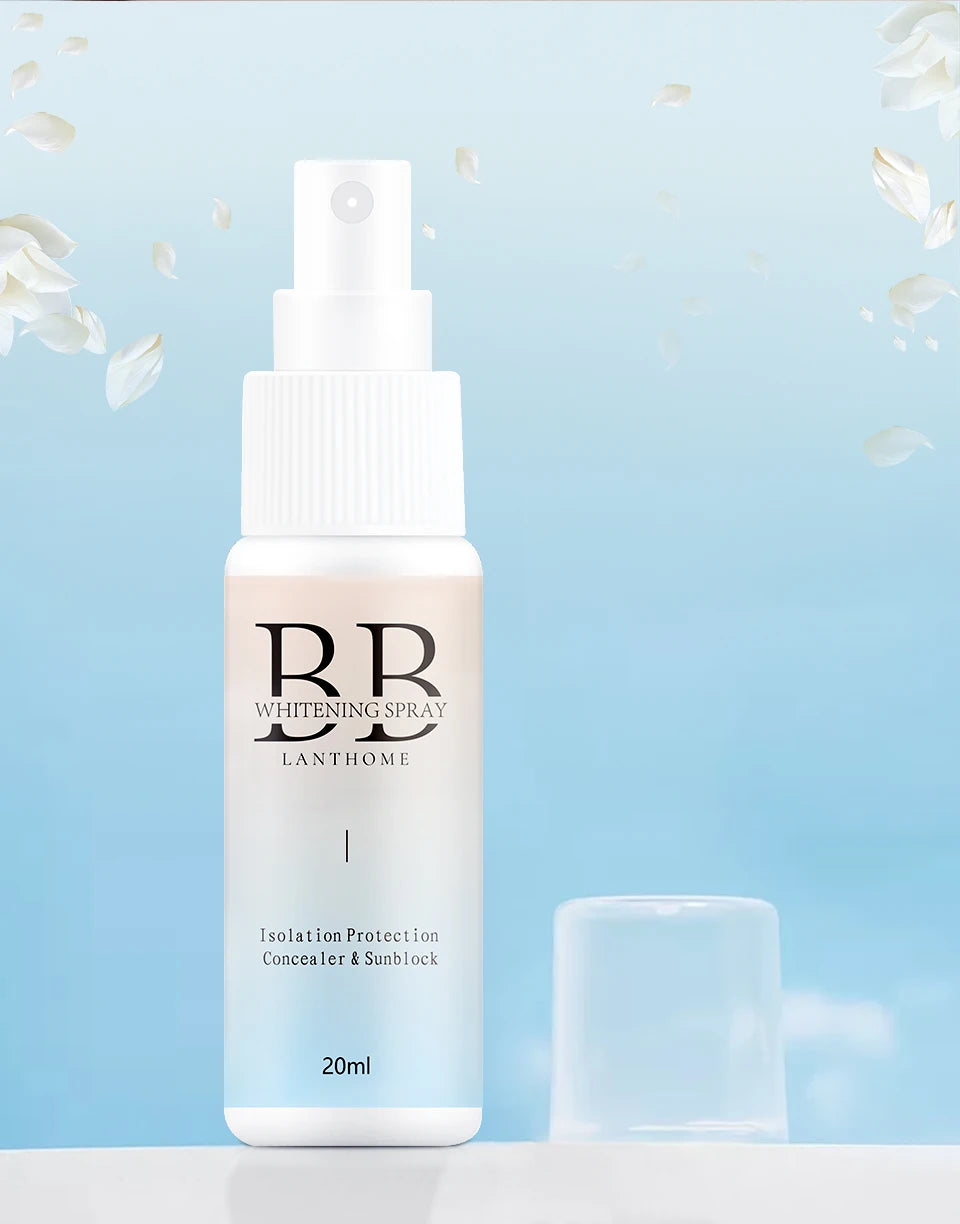 20ML BB Whitening Spray Skin Brightening Moisturizing BB Cream Face Foundation Nourishing Skin Care Beauty Cosmetics