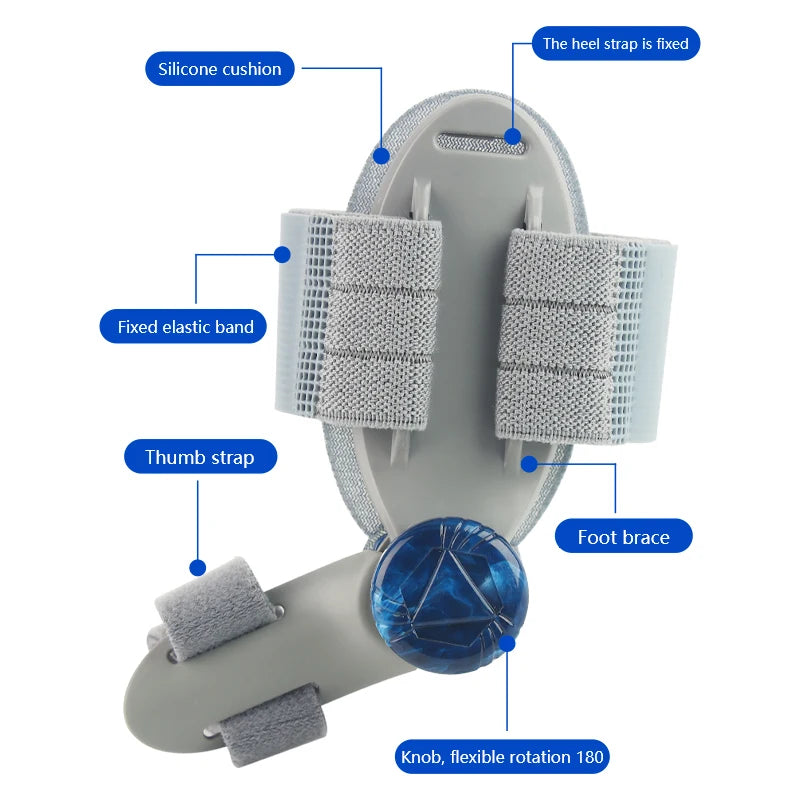 Unisex Bunion Adjustable Bunion Fix for Big Toe Separation Pain Relief - Orthopedic Bunion Splint with Straightener