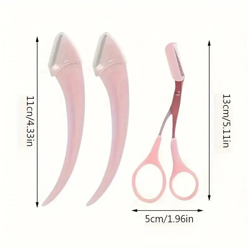 Beginner Eyebrow Trimmer Set With Scissors