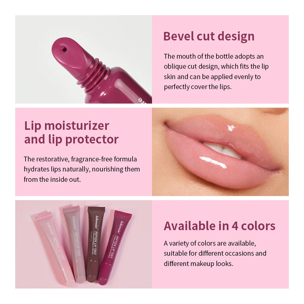 10ml Peptide Lip Mask Gel Moisturizing Lip Treatment Soften