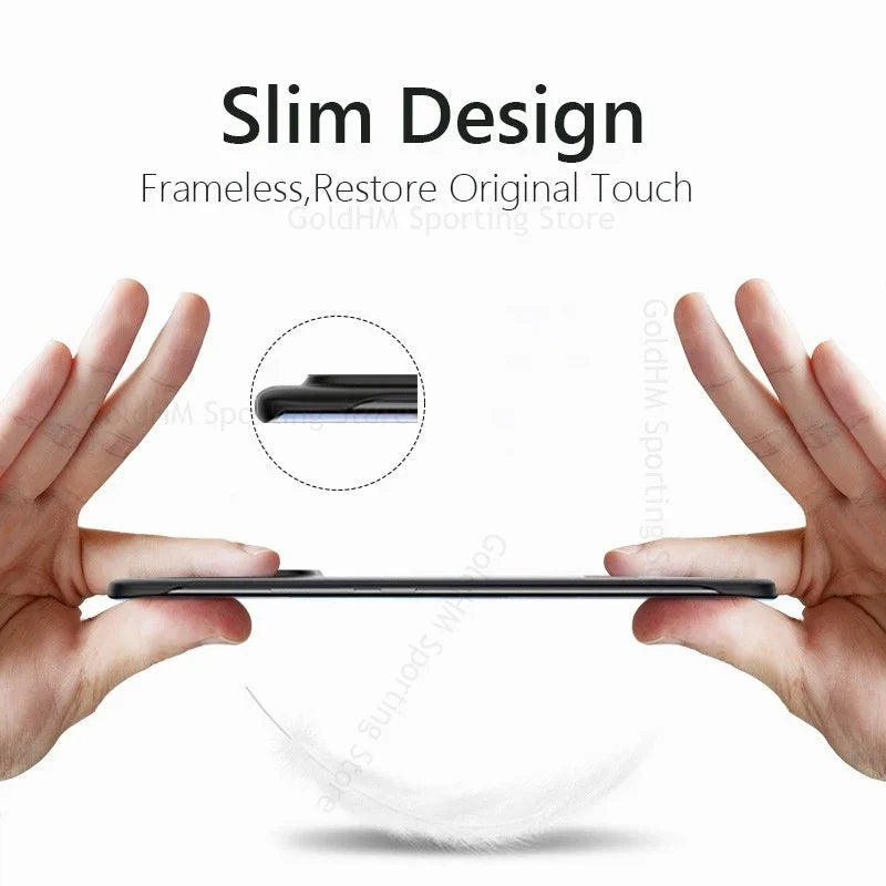 Shell For OnePlus 13 12 11 Shockproof Magnetic Matte Frameless Case For OnePlus 10 9 Pro Wireless Charger For Magsafe Hard Cover