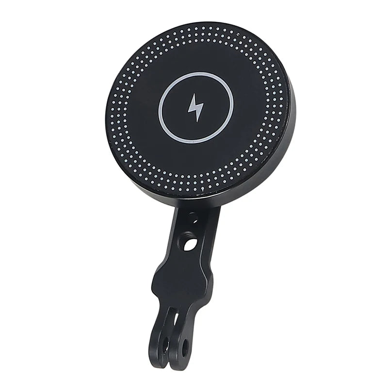 Mobile Phone Stand Holder Magnetic Wireless Charger 10W Tripod Adapter 1/4 Mount Cold Shoe for MagSafe Magnet Charging Station