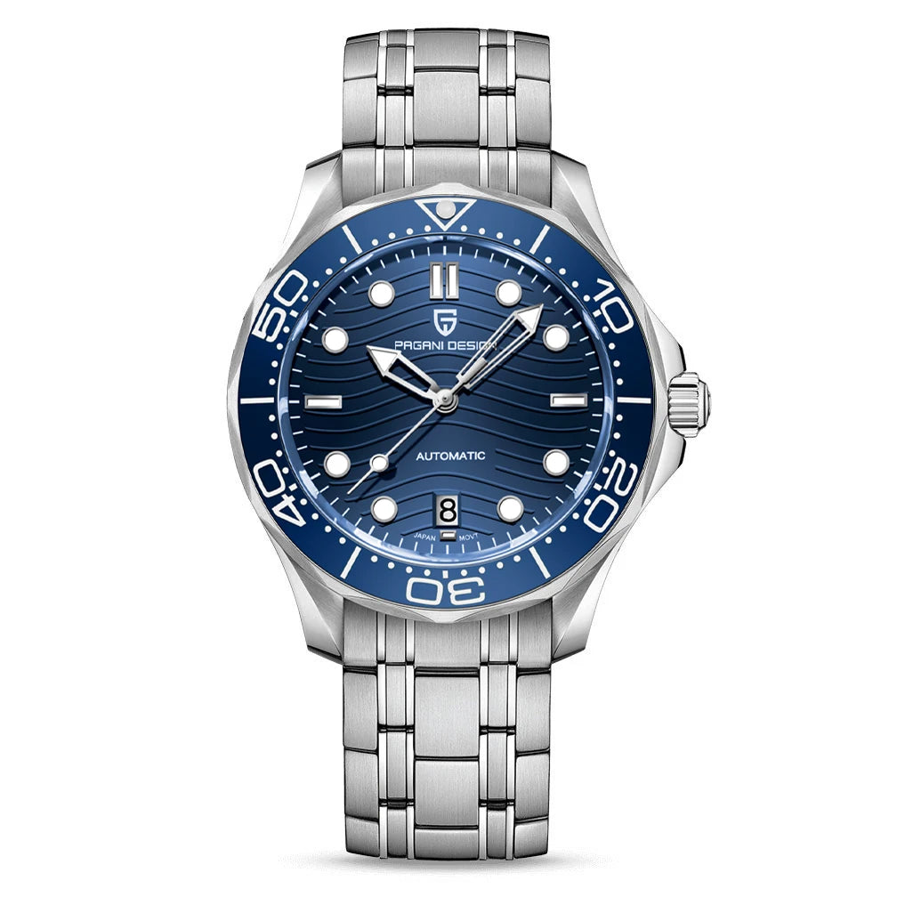 PAGANI DESIGN New V2 Waves Men's Watches 200M Diving