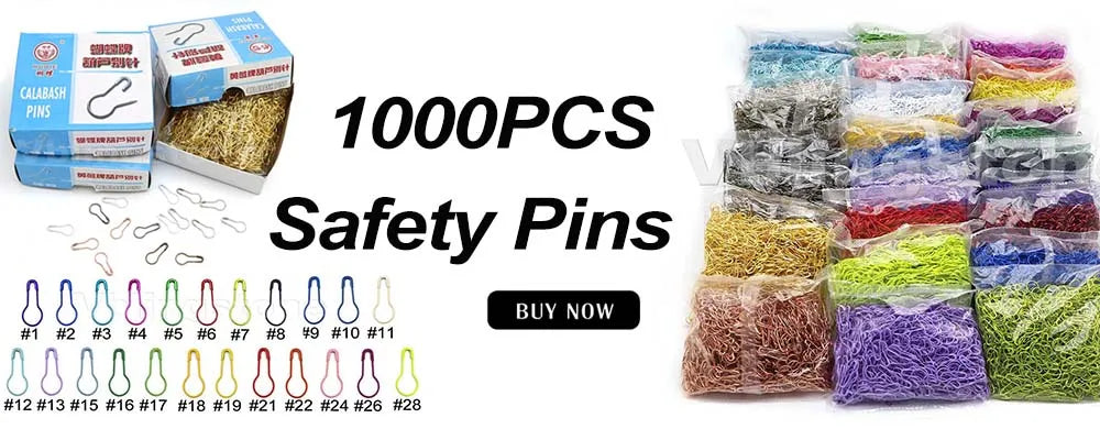100pcs Mix Colors Knitting Stitch Markers Plastic Resin Small Needle Clip Crochet Locking Sewing Tools DIY Craft